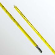 !!! Bothőmérő higany töltettel, normál osztású, -20 - +250°C, teljes bemerülés