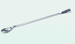 Kettőskanál kerek nyéllel, POLY típus* oldalra hajlított