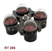 Swing out rotor for 4 tubes of 400 ml. 4.000 RPM / 3.220 xg