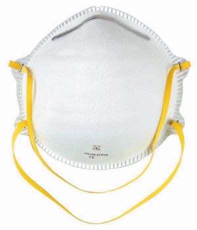 Légzésvédő pormaszk fehér