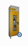 AA 600 W acid/alkali storage cabinet with glass door