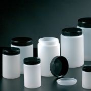 Wide mouth jars with lid, insert plug, 500 ml