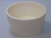 Mortar made of corundum for RM 200. Hardness: 1750 HV