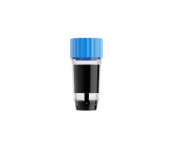SX300 300 µl cryotube with external thread, bottom 2D code, TLM compatible, blue cap, aseptic, bulk, 960 pc / case