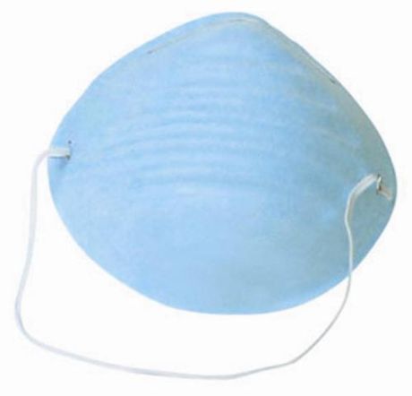 Légzésvédő pormaszk kék
