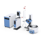 RV 3 pro V-C Complete rotációs vákuumbepárló vertikális bevonatos üvegedényzettel