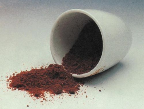 Izzítótégely, mázas, külön fedővel