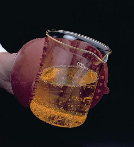 Kézvédő forró vagy jeges eszközök biztonságos kezeléséhez