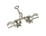 Bürettafogó 2 fh., dióval, szár nélkül, szinterezett acélból