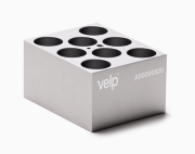 Alumínium blokk 8 x 23 mm-es vial