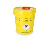 Safety container, 20 l, for type II and III solid waste, 10 pc/case