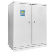 790+2FLI Biztonsági szekrény lítium akkumulátorok tárolásához és töltéséhez, fehér, 90 perces, 2 ajtós, polcok nélkül, 2050x 1502 x 903 mm