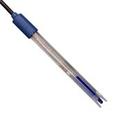 pH elektróda 201 T/5, beépített hőmérséklet szenzorral, 5 méteres kábellel BNC/Cinch, pH és pH 70 készülékekhez,