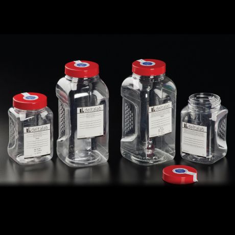 Műanyag edények vízmintavételhez