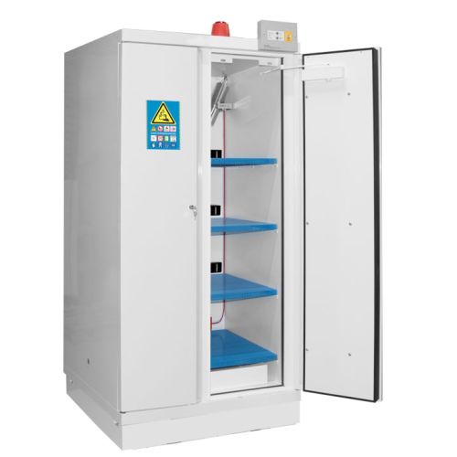 Biztonsági szekrények lítium akkumulátorok tárolásához és töltéséhez, 790+LI és 790FLI sorozat