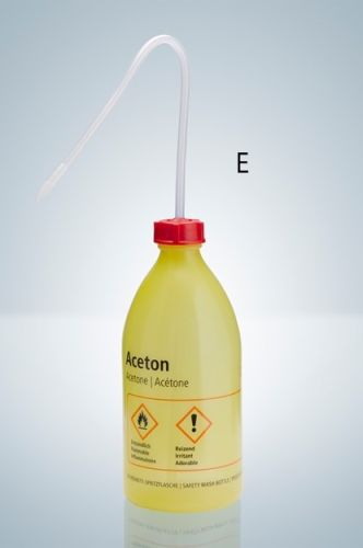 Wash bottles in different shapes