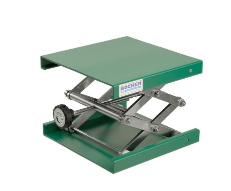 Laboratory lifting stand, green aluminium