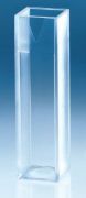 UV-Cuvette macro, UV-VIS, 2,5 - 4,5 ml töltési térfogat, 100 darab