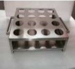 16 position stainless steel bracket - 44mm hole ? - dimensions 330*270*80 mm