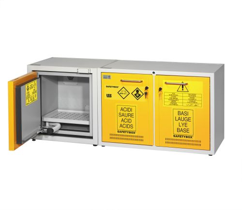 SAFETYBOX kombinált vegyszertároló szekrények