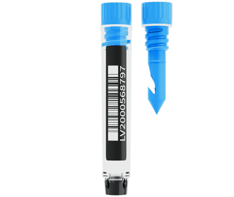 Kampós kialakítású szövet mintatartó