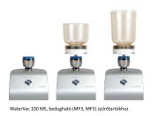 WaterVac 100 MS kompakt vákuumszűrő készülék MF3 és MF5 szűrőtartók fogadására