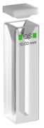 Quartz cuvette for spectrophotometer, micro, with cover, 104.002-QS, path length: 10 mm, volume: 0.7 ml