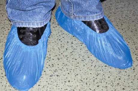 Cipővédő, gumírozott, többféle kivitelben