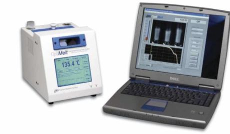 Számítógéppel támogatott SRS OptiMelt automata olvadáspontmérő