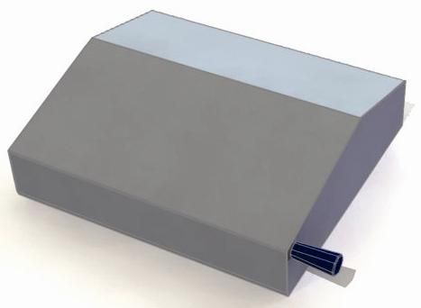 Domború fedél a párolgás megakadályozására