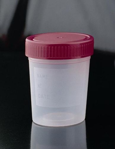 Mintatartó edény 120 ml-es, piros színű csavaros kupakkal, kanállal is