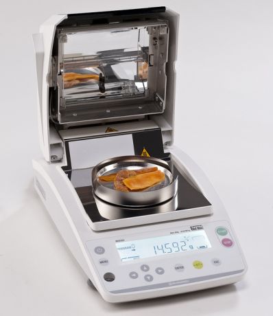 SHIMADZU MOC-63u, gyors nedvesség-meghatározó