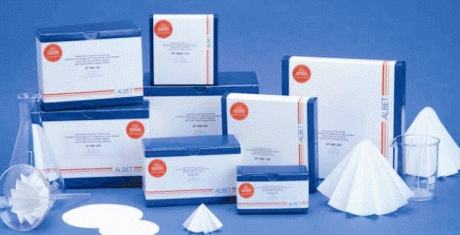 Cellulose nitrate membrane filter with hydrophobic edge, sterile, square grid