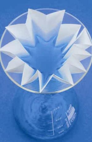 Qualitative filter papers with low ash content