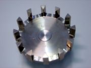 Push-fit rotor for ZM 200 / ZM 300 titan 12 teeth