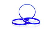 Kiöntő perem laboratóriumi üvegekhez, piros, PBT, GL32