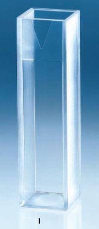 I-típus, UV-cuvette, macro, 2,5 - 4,5 ml