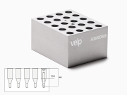 Alumínium blokk 20 db 2 ml-es mikrocsőhöz, B típus