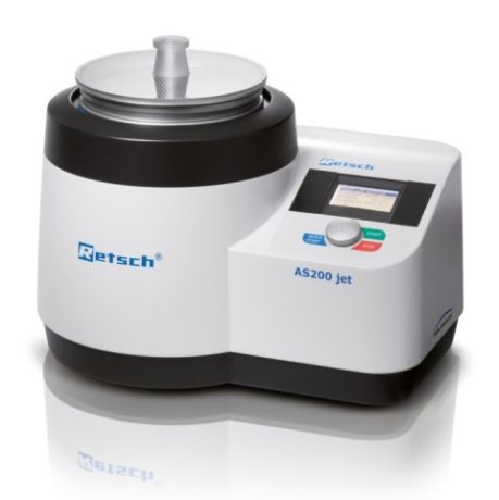 RETSCH AS 200 JET levegős szitagép