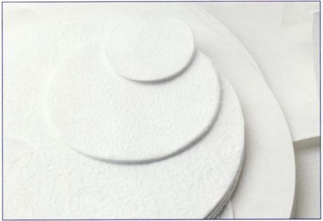 Ashless filter papers