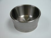 Stainless steel mortar for RM 200. Hardness: 48-52 HRC