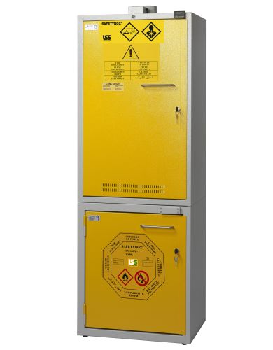 SAFETYBOX kombinált vegyszertároló szekrények