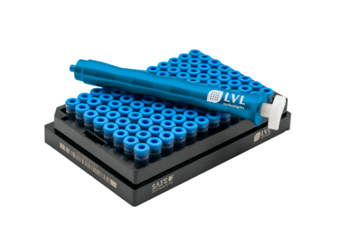 Manuális kupak nyitók/zárók az LVL csövekhez