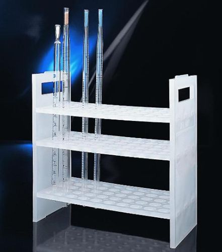 Pipette stand, square, natural color