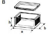 Tárgylemez festőedény tetővel