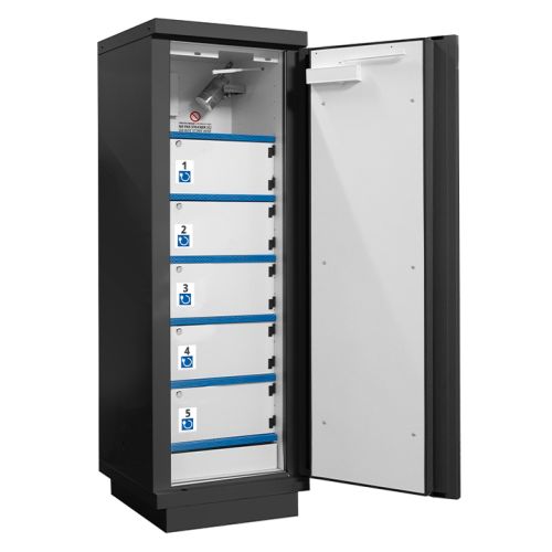 Biztonsági szekrények rekeszekkel lítium akkumulátorok tárolásához 790+LIAC sorozat