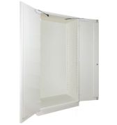 S2006+LI Biztonsági szekrény lítium akkumulátorok tárolásához és töltéséhez, fehér, 2 ajtós, felszerelés nélkül, 2095 x 1000 x 600 mm