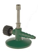 Mikro Bunsen égő h: 90 mm, mikro-kivitel, tűszeleppel, levegő-szabályozással, PB gázra