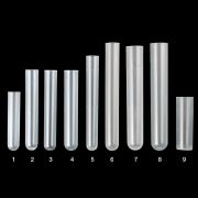 Kémcső, nagy tisztaságú PP, 16x100 mm, 10 ml, 500 db/csomag