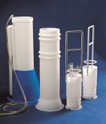 Bürettamosó, átmérő: 173 mm, magasság: 980 mm